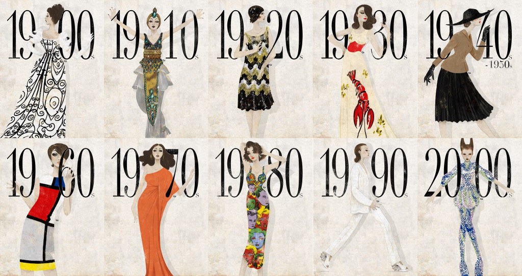 fashion trends every decade - For ELLE Indonesia by Eko Bintang "Every decade has its classic