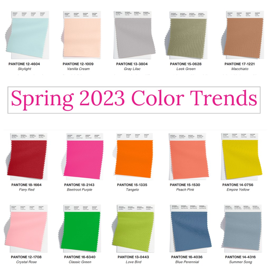 spring color trends from pantone and nyfw bay area fashionista